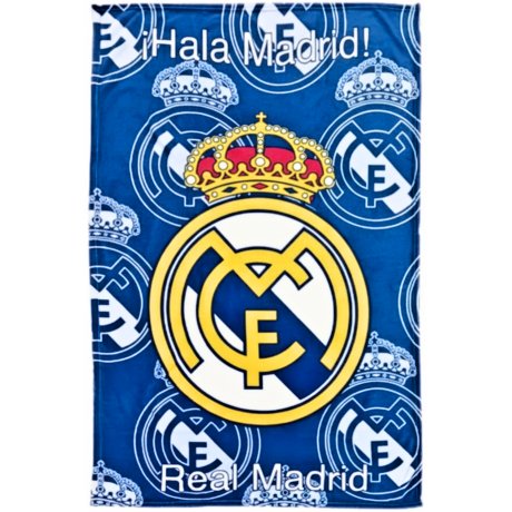 Coral fleece deka FC Real Madrid - Hala Madrid!