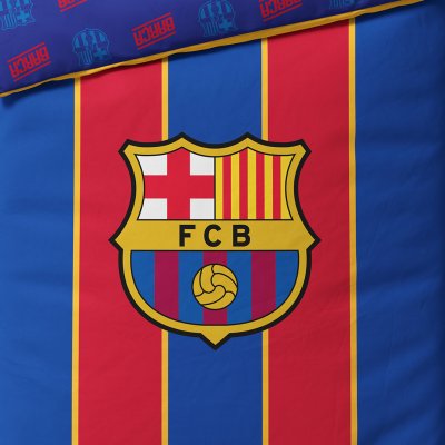 Obojstranné posteľné obliečky FC Barcelona - Blaugrana Glory