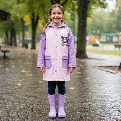 Dievčenská pláštenka Kuromi