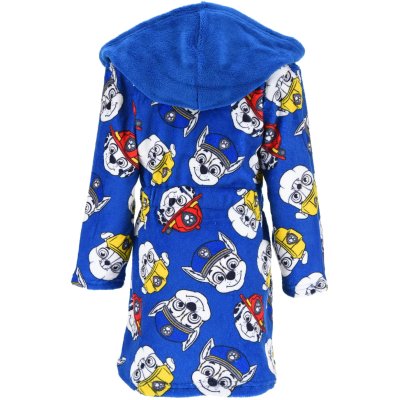 Chlapčenský fleece župan s kapucňou Labková patrola