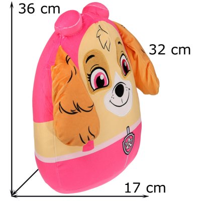 Squish vankúšik Labková patrola - Skye