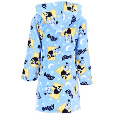 Detský fleece župan s kapucňou Bluey