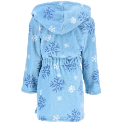 Dievčenský fleece župan s kapucňou Ľadové kráľovstvo - Elsa
