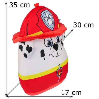 Squish vankúšik Labková patrola - hasič Marshall