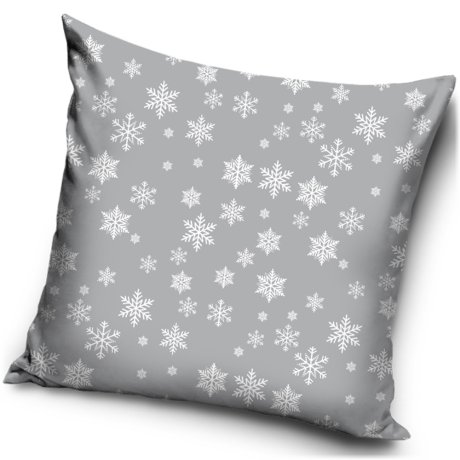 Dekoračný vankúš Snehové vločky