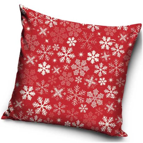 Obliečka na vankúš Bielé vločky