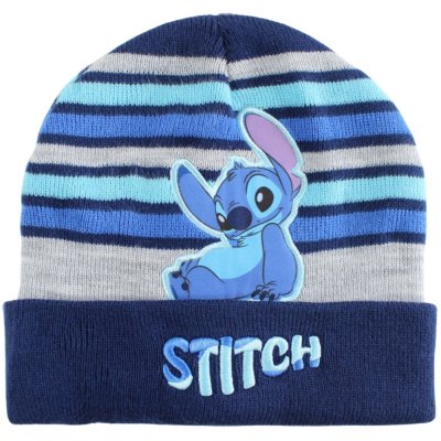 Chlapčenská zimná pletená čiapka Stitch