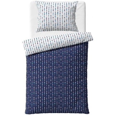 Flanelové posteľné obliečky Ľadové bodky