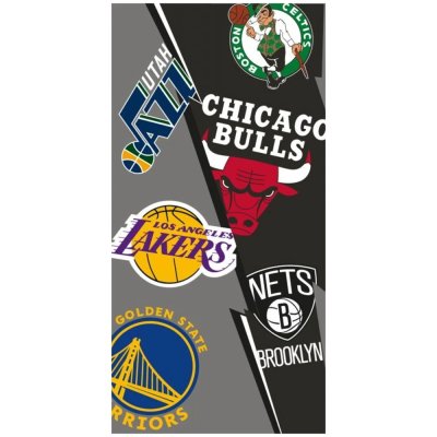 Bavlnená plážová osuška Basketbalové tímy NBA