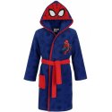 Chlapčenský coral fleece župan s kapucňou Spiderman