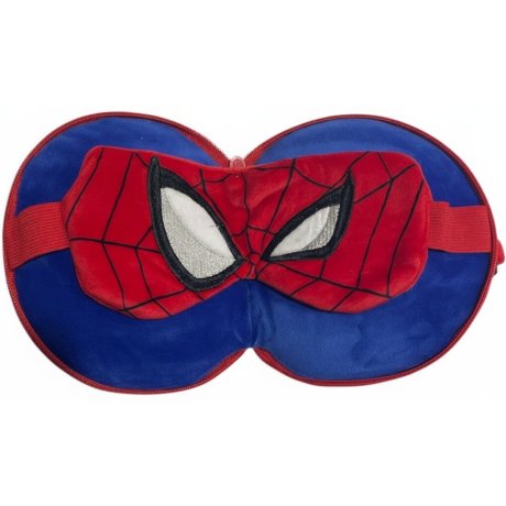 Cestovný vankúšik s očnou maskou Spiderman