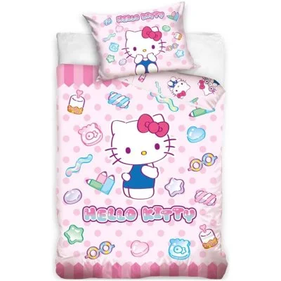 Obliečky do detskej postieľky Hello Kitty - Sladké snívanie