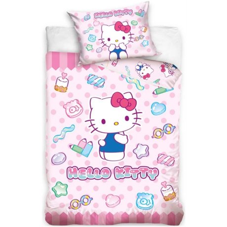 Obliečky do detskej postieľky Hello Kitty - Sladké snívanie