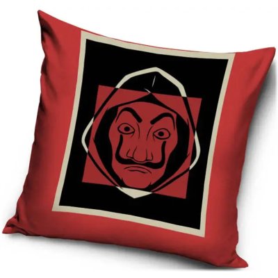 Obliečka na vankúš Papierový dom - Money Heist – Dali Mask