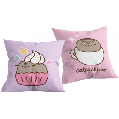 Obojstranný vankúš Pusheen - Catpusheeno & Cupcake