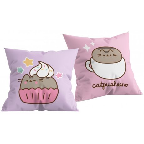 Obojstranný vankúš Pusheen - Catpusheeno & Cupcake