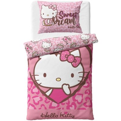 Bavlnené posteľné obliečky Hello Kitty - Sweet Dream