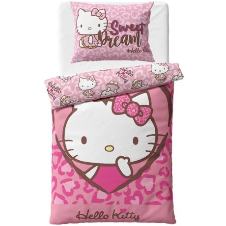 Bavlnené posteľné obliečky Hello Kitty - Sweet Dream