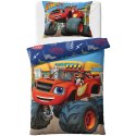 Bavlnené posteľné obliečky Plamienok a štvorkolky – Ready to Race