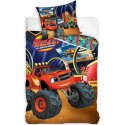 Obliečky do detskej postieľky Plamienok a štvorkolky – Aréna