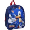 Malý detský batoh s motívom Ježko Sonic. Jeden priestor s rozmermi cca 29 x 22 x 9 cm so zapínaním na zips. Batoh má nastaviteľné polstrované popruhy pre pohodlné nosenie a praktické pútko na zavesenie.