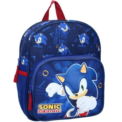 Detský batoh s predným vreckom Ježko Sonic - Still Unstoppable