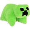 Multifunkčný 3D vankúšik Minecraft - motív Creeper, vyrobený z jemného mikroplyšu. Rozložený vankúš možno využiť na relaxáciu. Po zložení a zapnutí suchým zipsom na spodnej strane vznikne plyšová postavička na hranie alebo ako dekorácia.