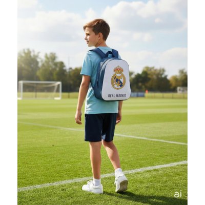 Detský 3D batoh Real Madrid FC