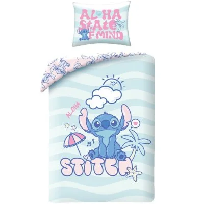 Bavlnené posteľné obliečky Stitch - Život v pohode