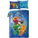 Posteľné obliečky z mikrovlákna LEGO Ninjago