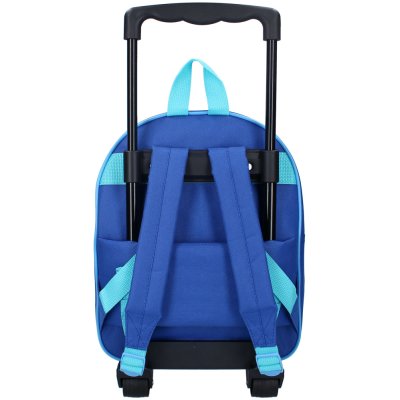 Detský cestovný 3D batoh na kolieskach Paw Patrol – Rescue Pups