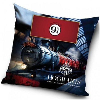 Velúrová obliečka na vankúš Harry Potter – Expres do Rokfortu