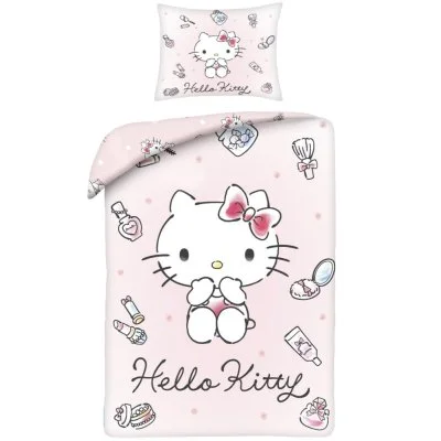 Posteľné obliečky z mikrovlákna Hello Kitty – Beauty Time