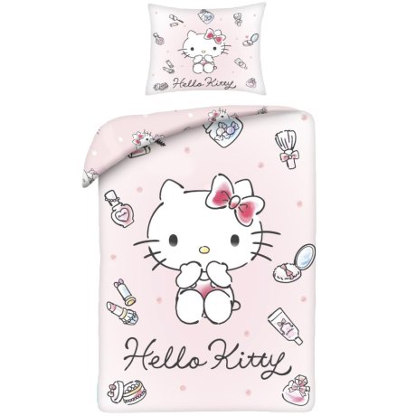 Posteľné obliečky z mikrovlákna Hello Kitty – Beauty Time