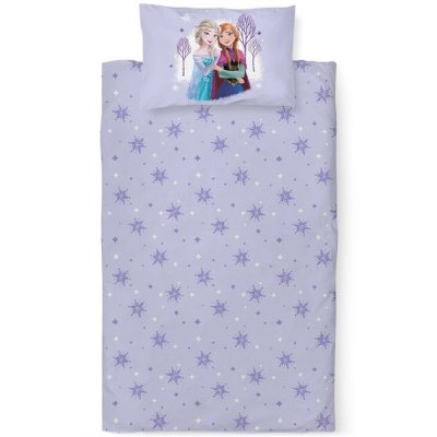Obliečky do detskej postieľky Ľadové kráľovstvo - Anna a Elsa