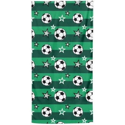 Bavlnená plážová osuška Futbal
