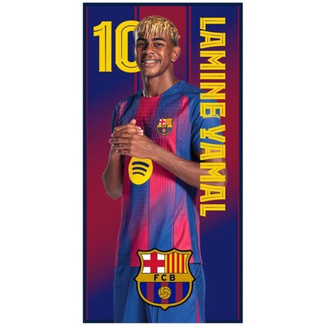 Rýchloschnúca osuška z mikrovlákna FC Barcelona - Yamal 10
