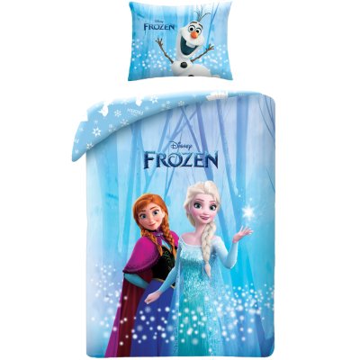 Posteľné obliečky Ľadové kráľovstvo - Princezné v kúzelnom lese
