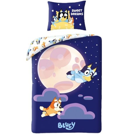 Bavlnené posteľné obliečky Bluey - Sweet Dreams