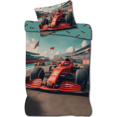 Posteľné obliečky do detskej postieľky Formula 1