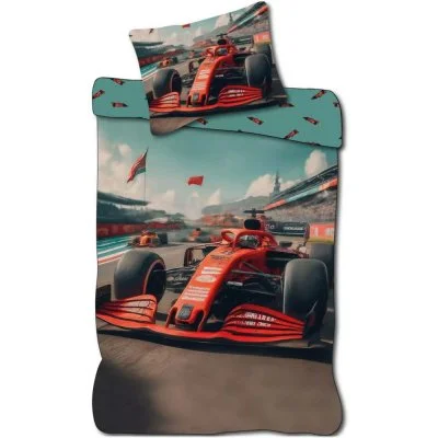 Posteľné obliečky do detskej postieľky Formula 1
