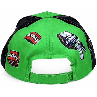 Detská šiltovka Minecraft – Creeper Boom