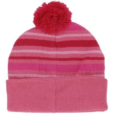 Dievčenská zimná pletená čiapka s brmbolcom Gábinin kúzelný domček