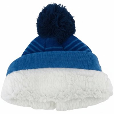 Chlapčenská zimná pletená čiapka s brmbolcom a baránkom Tlapková patrola
