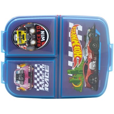 Multibox na desiatu Hot Wheels s 3 priehradkami