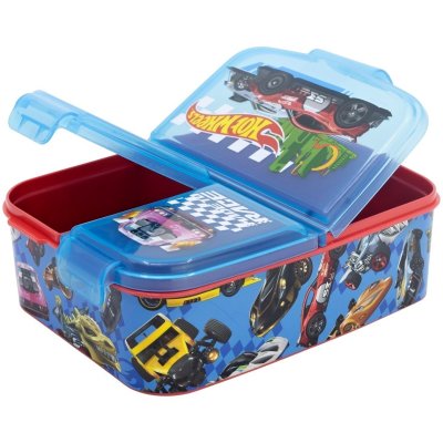 Multibox na desiatu Hot Wheels s 3 priehradkami
