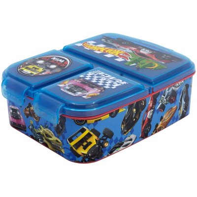 Multibox na desiatu Hot Wheels s 3 priehradkami