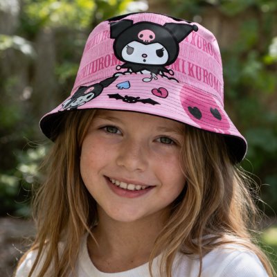 Dievčenský letný klobúk Kuromi