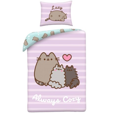 Posteľné obliečky z mikrovlákna Pusheen - Always Cozy