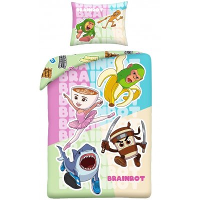 Posteľné obliečky z mikrovlákna Italian Brainrot